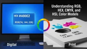 Understanding RGB, HEX, CMYK, and HSL Color Models
